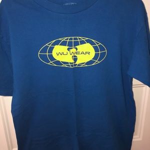 Blue wu tang clan shirt